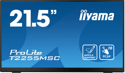 MONITOT IIYAMA 22" TACTIL CAPACITIVO, T2255MSC-B1, IPS, 60HZ, 5 MS, HDMI, USB, DISPLAYPORT, ALT, VESA 100 x 100_0