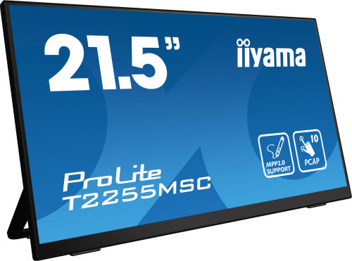 MONITOT IIYAMA 22" TACTIL CAPACITIVO, T2255MSC-B1, IPS, 60HZ, 5 MS, HDMI, USB, DISPLAYPORT, ALT, VESA 100 x 100_1