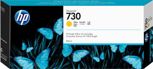 HP 730 300-ml Yellow DesignJet Ink Cartridge cartucho de tinta 1 pieza(s) Original_2