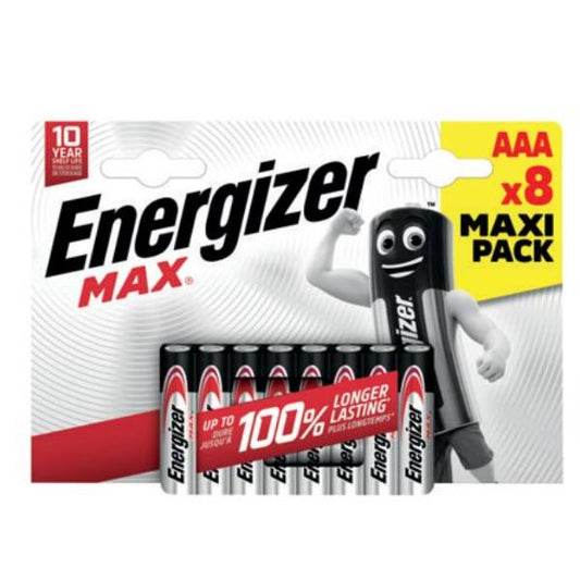 ENERGIZER - Batteria Max AAA conf.8 (E303324100)_0