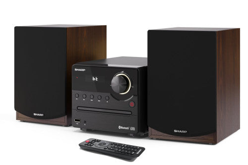 Sharp XL-B512(BR) sistema de audio para el hogar Microcadena de mÃºsica para uso domÃ©stico 45 W MarrÃ³n_1