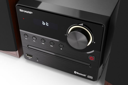 Sharp XL-B512(BR) sistema de audio para el hogar Microcadena de mÃºsica para uso domÃ©stico 45 W MarrÃ³n_4