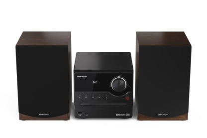 Sharp XL-B512(BR) sistema de audio para el hogar Microcadena de mÃºsica para uso domÃ©stico 45 W MarrÃ³n_6