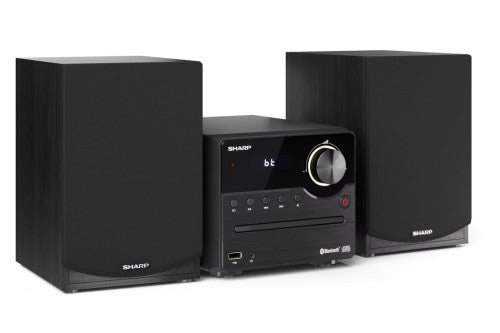 Sharp XL-B512(BK) sistema de audio para el hogar Microcadena de mÃºsica para uso domÃ©stico 45 W Negro_0