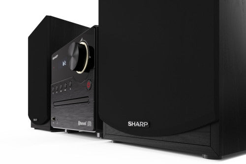 Sharp XL-B512(BK) sistema de audio para el hogar Microcadena de mÃºsica para uso domÃ©stico 45 W Negro_1