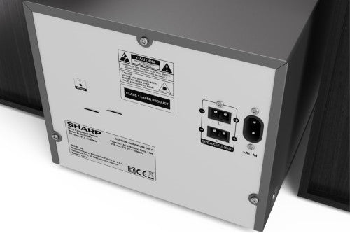 Sharp XL-B512(BK) sistema de audio para el hogar Microcadena de mÃºsica para uso domÃ©stico 45 W Negro_2