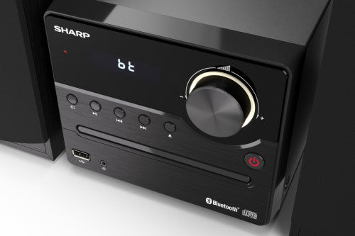 Sharp XL-B512(BK) sistema de audio para el hogar Microcadena de mÃºsica para uso domÃ©stico 45 W Negro_3