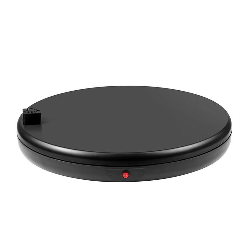 Rotating display stand Puluz with power socket 45 cm (black)_0