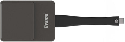 iiyama WP D002C adaptador Smart TV USB 4K Ultra HD Negro, Plata_0