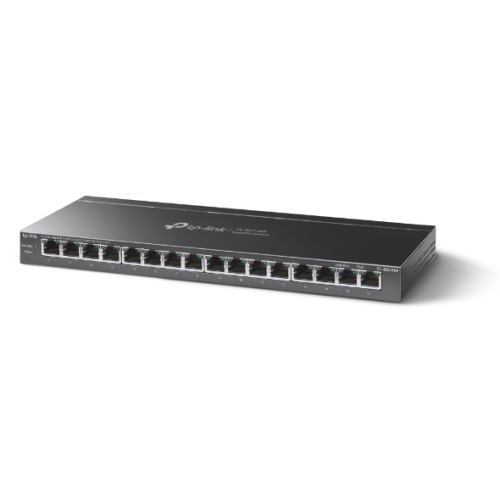 TP-Link TL-SG116P switch No administrado Gigabit Ethernet (10/100/1000) Energía sobre Ethernet (PoE) Negro_2