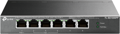 Switch TP-Link / Gris / Gigabit Ethernet PoE_0