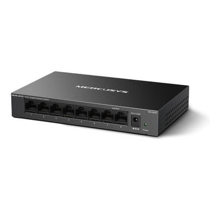 Mercusys MS108GS switch No administrado Gigabit Ethernet (10/100/1000) Negro_2