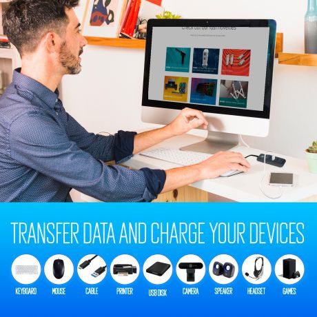 EWENT HUB USB3.0 4 PORTAS_3