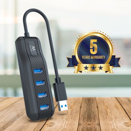 EWENT HUB USB3.0 4 PORTAS_5