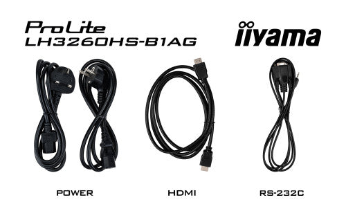 Iiyama Digital Signage ProLite LH3260HS-B1AG LH3260HSB1AG (LH3260HS-B1AG)_3