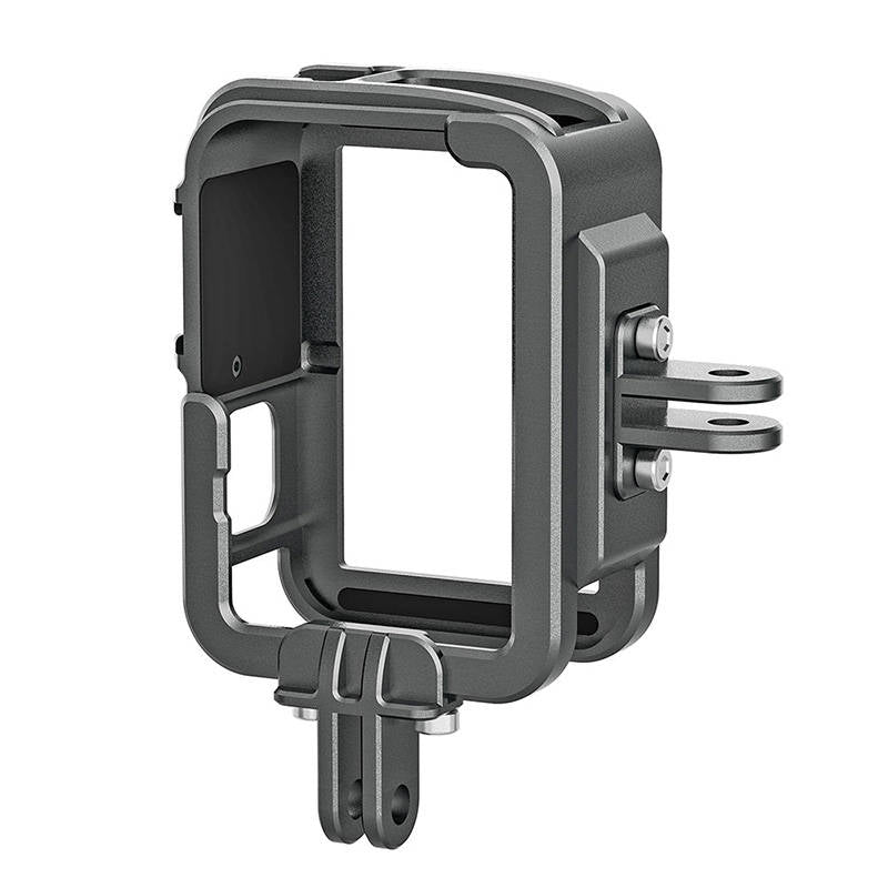TELESIN Aluminum cage for GoPro Hero 12/11/10/9 +vertical adapter_0