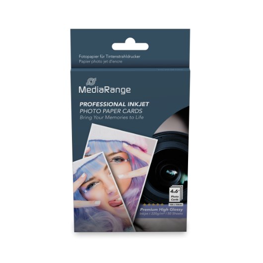 PAPEL FOTOGRAFICO MEDIARANGE MRINK104 A5 BRILLO_0