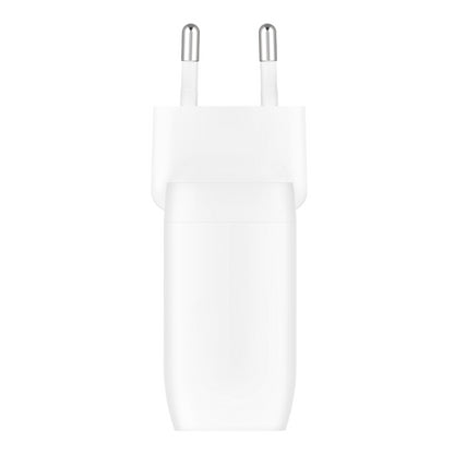 CARICABATTERIE DA PARETE DUAL 30W PORTA USB-C PD 60W - BIANCO_4