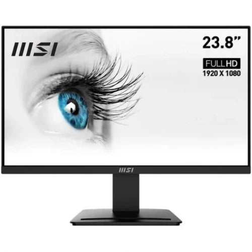 MSI MONITOR PRO MP2412. 23.8â€ (60CM). PLANO. VA. 1920X1080 (FHD). 100HZ. NEGRO_1