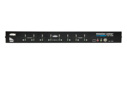 ATEN SWITCH 8-PORT USB DVI KVM WITH USB PERIPHERAL SUPPORT, AUDIO AND BROADCAST MODE (CS1768-ATA-G)_1