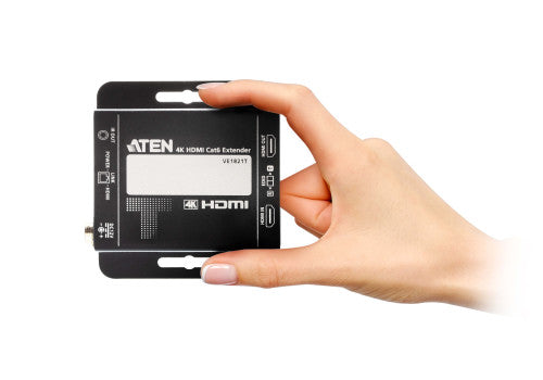 ATEN EXTENSOR HDMI 4K HDMI CAT 6 EXTENDER (VE1821-AT-G)_0