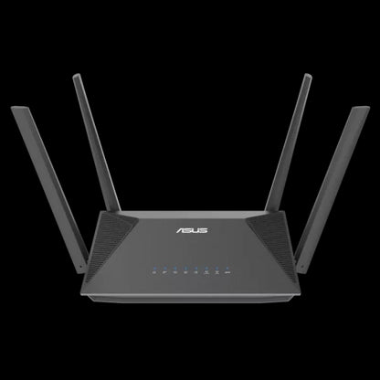 ASUS RT-AX52 AX1800 AiMesh router inalámbrico Gigabit Ethernet Doble banda (2,4 GHz / 5 GHz) Negro_1