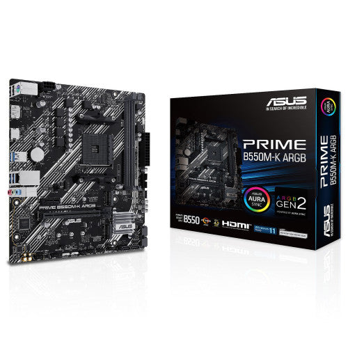 ASUS Mainboard PRIME B550M-K B550MK ARGB micro ATX (90MB1GC0-M0EAY0)_1