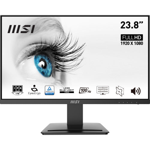 MSI Pro MP243X pantalla para PC 60,5 cm (23.8") 1920 x 1080 Pixeles Full HD Negro_0