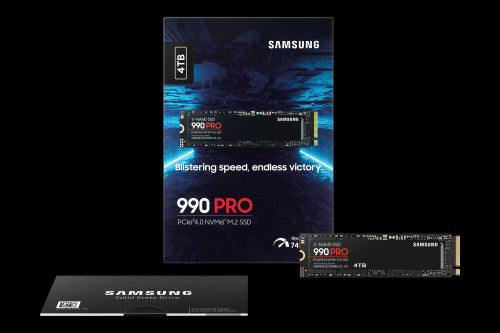 Disco SSD Samsung 990 PRO 4TB/ M.2 2280 PCIe 4.0/ Compatible con PS5 y PC/ Full Capacity_8