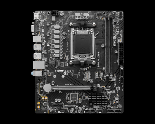 MSI PRO A620M-E placa base AMD A620 Zócalo AM5 micro ATX_0