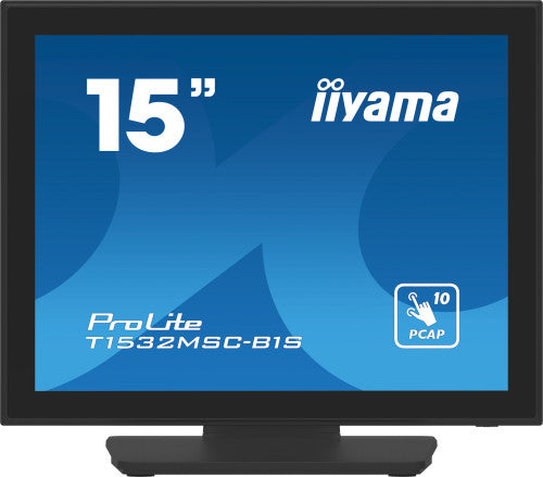 iiyama ProLite T1532MSC-B1S pantalla para PC 38,1 cm (15") 1024 x 768 Pixeles XGA LCD Pantalla tÃ¡ctil Negro_0