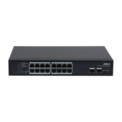 (DH-PFS3218-16GT-135) DAHUA SWITCH L2 POE 16 PUERTOS + 2 GIGABIT SFP_1