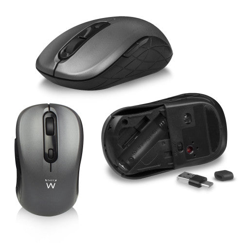 Ewent EW3272 teclado RatÃ³n incluido RF inalÃ¡mbrico QWERTY EspaÃ±ol Negro_1