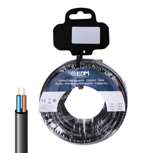 Rolo de cabo elÃ©trico vv-k06/1kv 2 x 2,50 mmÂ² preto, 10m_0