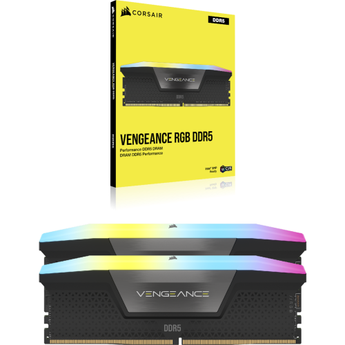 Memória RAM CORSAIR DIMM 48 GB DDR5-5600 / Dual-Kit / 2x 24 GB / CMH48GX5M2B5600C40_5