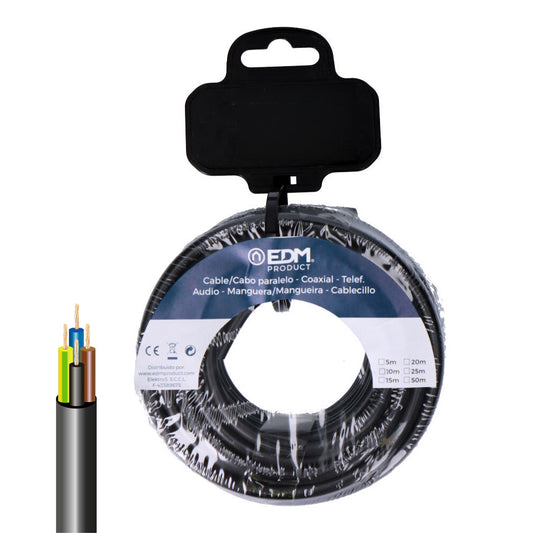 Rolo de cabo elÃ©trico vv-k06/1kv 4 g 1,50 mmÂ² preto 5m_0