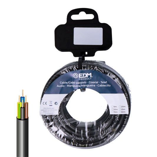 Rolo de cabo elÃ©trico vv-k06/1kv 4 g 1,50 mmÂ² preto, 10m_0