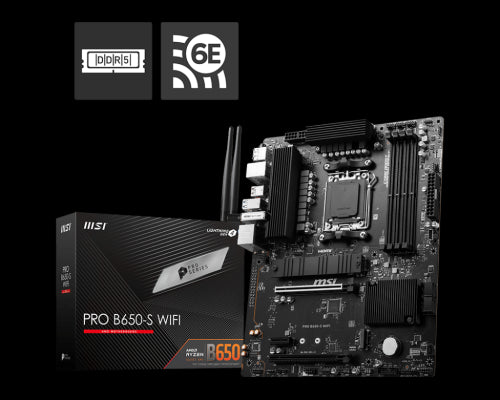 MSI PRO B650-S WIFI placa base AMD B650 Zócalo AM5 ATX_0