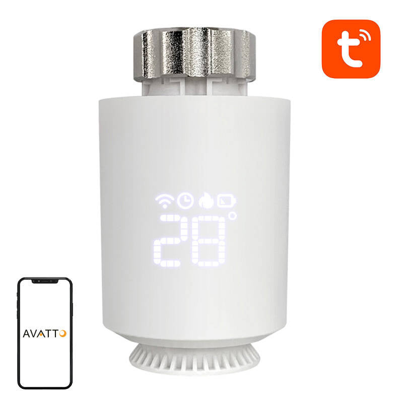 Smart Thermostat Radiator Valve Avatto TRV06 Zigbee 3.0 TUYA_0