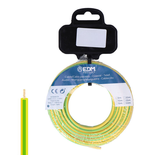 Carretel de cabo h07z1-k 4,00 mmÂ² bicolor, 25 m_0