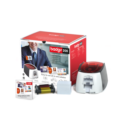Evolis Badgy200 impresora de tarjeta plÃ¡stica Pintar por sublimaciÃ³n/Transferencia tÃ©rmica Color 260 x 300 DPI_0
