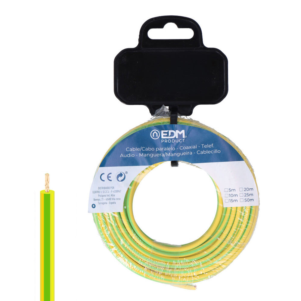 Cabo h07z1-k 6 mmÂ² bicolor 5 m_0