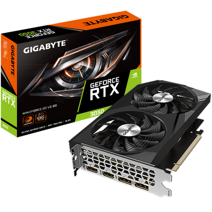 Gigabyte GeForce RTX 3050 WINDFORCE OC V2 8G NVIDIA 8 GB GDDR6_0