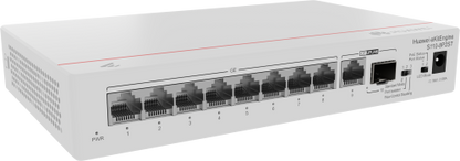 HUAWEI S110-8P2ST ( 8 10/100/1000 BASE-T PORTS POE+ 1GE SFP PORT, 1*10/100/ 100BASE T PORT, AC POWER, POWER ADAPTER)_1
