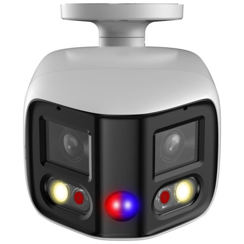 (DH-IPC-PFW3849SP-A180-E2-AS-PV-0280B) DAHUA CÃMARA IP BULLET PANORÃMICA TIOC DUO WDR WIZSENSE 2X4MP LED IR & LUZ CÃLIDA IP67 ALARMA SONIDO / LUZ AZUL&ROJA 2.8MM POE_1