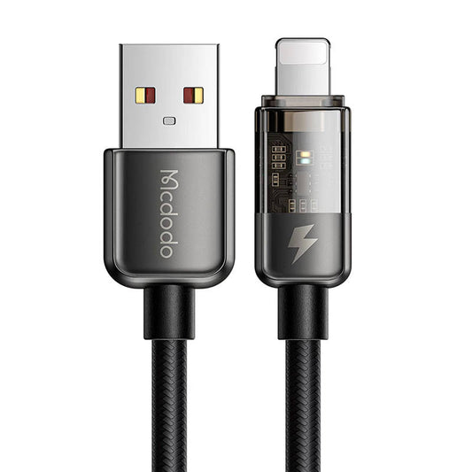 Lightning cable Mcdodo CA-3140 12W, 1.2m (black)_0