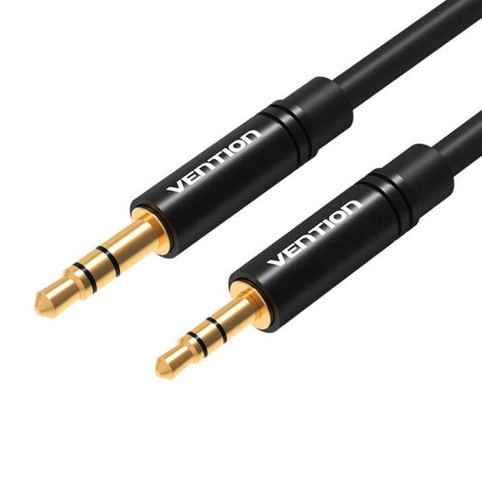 Cable Audio mini jack 3,5mm to 2,5mm AUX Vention BALBD 0,5m (black)_0