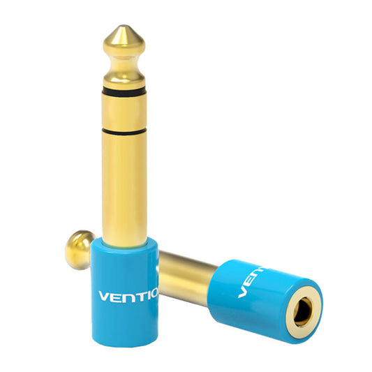 Adapter Audio Jack 3.5mm male to 6.5mm Jack female Vention VAB-S01-L blue_0