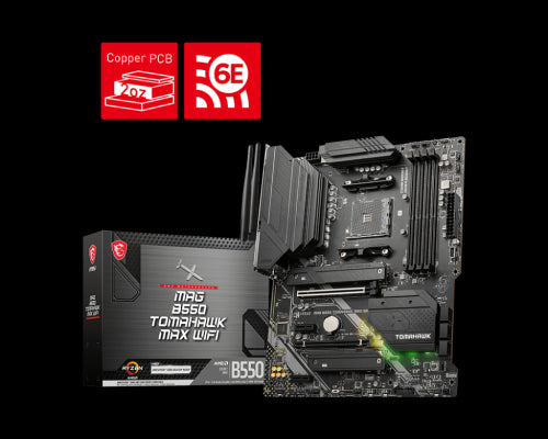 MSI MAG B550 TOMAHAWK MAX WIFI AMD B550 Zócalo AM4 ATX_0