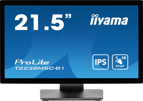 iiyama ProLite T2238MSC-B1 pantalla para PC 54,6 cm (21.5") 1920 x 1080 Pixeles Full HD LED Pantalla tÃ¡ctil Negro_0